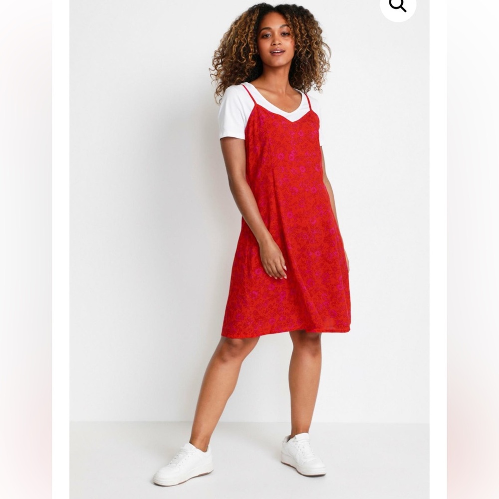 NWT Cream Zally Fit & Flare Dress